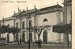 N. 622 AVEIRO Theatro Aveirense - Edio de Alberto Malva, Rua da Magdalena, 23 Lisboa - SD - Dimenses: 13,8x8,9 cm. - Col. FMSarmento.