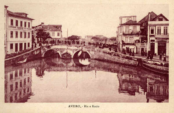 SN - AVEIRO Ria e Rocio - Edio Souto Ratolla, Aveiro - SD - Dimenses: 14x9,2 cm. - Col. FMSarmento