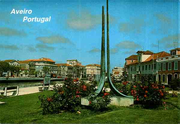 N. 5 - Monumento dedicado  Aviao Naval - Distribuidores Bruno da Rocha, Aveiro - Dimenses: 15x10,4 cm. - Col. HJCO (1976).