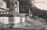 N 2 - Bom Jesus, Entrada do Sanctuario - Editor desc.- Circulado em 1910 - Dim. 138x91 mm - Col. A. Monge da Silva