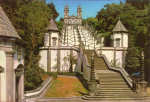 N. 1 - Bom Jesus - Braga. Templo e escadaria - Ed. da Confraria do Bom Jesus do Monte, Braga - SD - Dim. 149x102 mm - Col. nio Semedo 