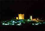 N. 101 - Bragana/Portugal: Castelo, vista nocturna - Edio Papelaria Rosa d'Ouro, Praa da S, Bragana - Fotografia JOCAR, LIFER, Porto AB/90 - S/D - Dimenses: 14,8x10,4 cm. - Col. HJCO