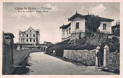 S/N - Caldas da Rainha - Portugal - Foz do Arelho - Posto Fiscal - Edio Fernando Daniel de Sousa (cerca de 1910) - Dimenses: 13,9x9,1 cm. - Col. Miguel Chaby.