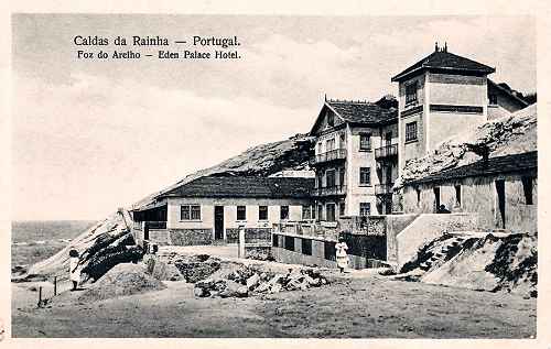 S/N - Caldas da Rainha - Portugal - Foz do Arelho - Eden Palace Hotel - Edio Fernando Daniel de Sousa (cerca de 1910) - Dimenses: 13,9x9,1 cm. - Col. Miguel Chaby.