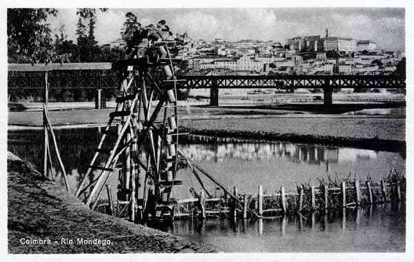 S/N - COIMBRA-Rio Mondego - Edio da Comisso Municipal de Turismo - Dimenses: 14x9 cm. - Col. R. Gaspar.