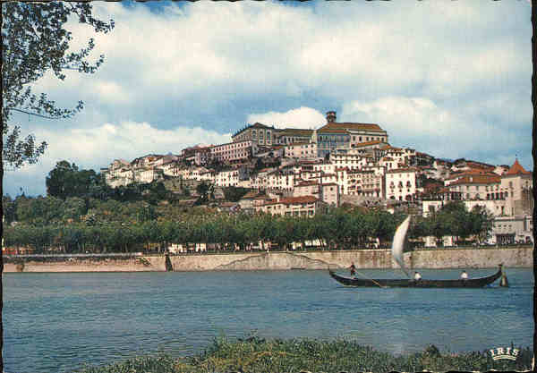 N F-209 - Coimbra. Vista parcial - Ed. Iberex,Lisbos - SD - Dim. 15x10,5 cm. - Col. Graa Maia.