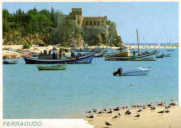 N 3659 - Ferragudo ALGARVE - Ed. Foto-Vista - Dim.14,8x10,6 cm - Col. Mario Silva.