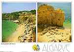 N. 6389 - Praia do Castelo Albufeira ALGARVE Portugal - Edio FRANCISCO MS Ld, Amadora Tel (01) 4961155... - S/D - Dimenses: 15x10,3 cm. - Col. Graa Maia