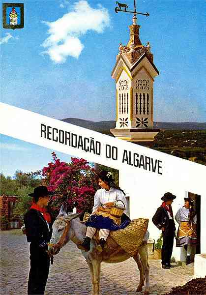 N. 379 - Algarve: Trajes Regionais. Chamin tpica - Edio LIFER, Porto - S/D - Dimenses: 10,3x14,7 cm. - Circulado em 1970 -  Col. Graa Maia