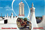 N 1447 - ALGARVE, Souvenir - Ed. Comer, Trav do Alecrim, Lisboa - SD - Dim. 14,9x10,4 cm. - Col- A. Monge da Silva.