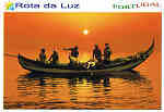 N. AVR-0035 - ROTA DA LUZ Chinchorro na faina Aveiro Costa de Prata PORTUGAL - Ed. ATLANTICPOST - S/D - Dim: 15x10,5cm - Col. Ftima Bia (2009).