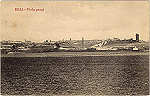 SN - BEJA - Vista geral - Edio da Ourivesaria Galinoti - SD - (Circulado em 1918) - Dim. 8,6x13,8 cm - Col. Jaime da Silva.