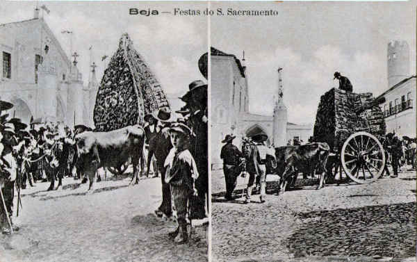 S/N - Festas do S. Sacramento - Editor J.Viana, Rua do Arsenal 124, Lisboa. - Col Dim. 140x89 mm -. A. Monge da Silva. (adquirido em 1909)