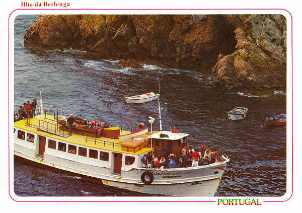 N. 2576 - PENICHE Portugal Ilha das Berlengas - RAN Tel. 670192 - 661514 -  S/D - Dimenses: 15x10,5 cm. - Col. Manuel Bia.