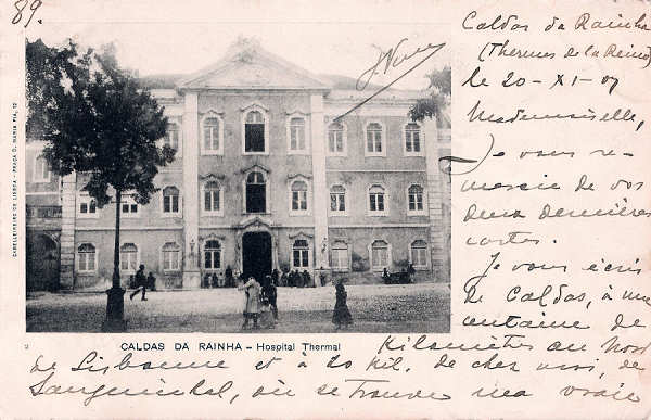 N. 2 - Portugal-Caldas da Rainha Parque D. Carlos - Ponte - Editor Cabeleireiro de Lisboa, Praa Maria Pia, n. 12 - Editado em 1903 - Dimenses: 14,3x9 cm. - Col. Miguel Chaby