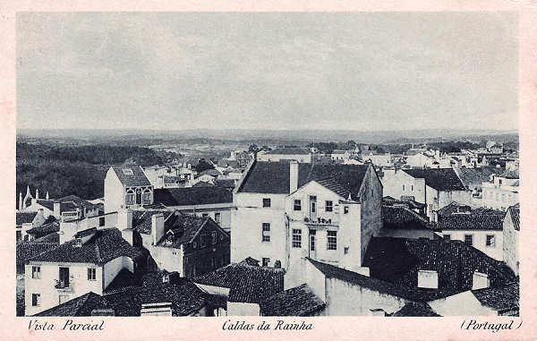 S/N - Portugal-Caldas da Rainha Vista parcial das Caldas da Rainha - Editor Vale e C (Editado em 1921) - Dimenses: 14x9cm. - Col. Miguel Chaby