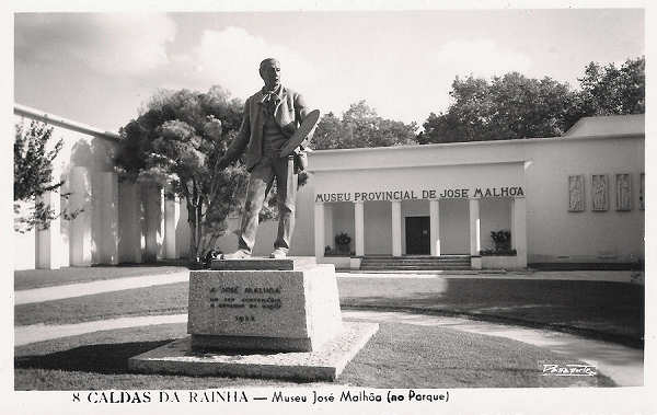 N. 8 - Portugal Caldas da Rainha - Museu Jos Malhoa (Parque) - Editor Passaporte Loty (Editado em 1951) - Dimenses: 9x14 cm. - Col. Miguel Chaby