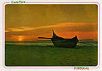 N. 47 - Costa Nova - Portugal Pr do Sol - Ed. ncora - S/D - Dim. 15x10,5 cm - Col. Mrio Silva.