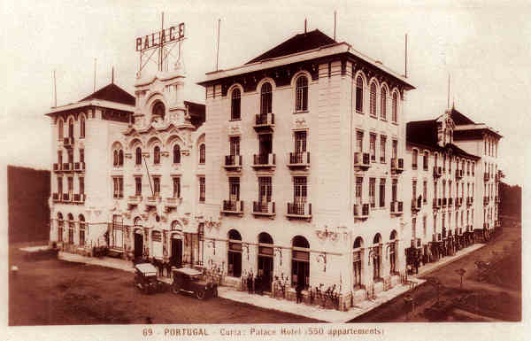 N 69 - PORTUGAL - Curia. Palace Hotel (550 appartamentos) - Ed. Alexandre D'Almeida, LISBOA - 13,8x9,0 cm - Col A. Simes (317).