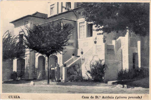 SN - CURIA Casa de St Antonio - Ed. Neogravura-Lisboa - Dim. 14.3x9,4 cm - Col. A. Simes (116).