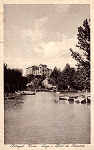 SN - Portugal. Curia. Lago e Hotel da Boavista - Ed. Bazar Soares, Porto - Dim13,8x8,8cm - Col. A. Simes (070)