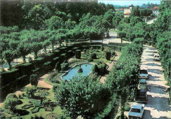 N  12 - CURIA - Portugal - Jardins do Parque - Ed. da Junta de Turismo da Curia - 14,9,x10,4 cm. - Col. A. Simes 1037.