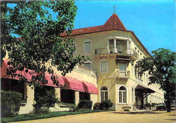 N 17 - CURIA - Portugal - Hotel das Termas - Ed. Junta de Turismo da Curia - 15,0x10,5 cm. - Col. A. Simes 1042.