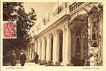 SN - Curia.O Balnear e o Casino - Neogravura, Lda-Lisboa - edio da Casa dos Bordados e Crochets das Ilhas - E.F.N. - Dimenses: 14,5x10 cm. - circulado 18-7-1951 - 