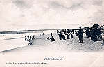 N 258 - Portugal. Espinho. Praia - Editor Alberto Ferreira (1910) - Dim. 9x14  cm - Col. Miguel Chaby