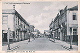 SN - Portugal. Espinho - Um trecho da Rua 19 - Editor Liga dos Interesses Gerais de Espinho - Dim. 140x90 mm - Col. M. Chaby