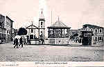 N 123 - Portugal. Espinho. Largo da Senhora da Ajuda - Editor Emilio Biel - SD - Dim. 14x9 cm. - Col. M. Chaby