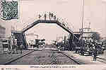 N 110 - Portugal. Espinho. Passerele da Estao do Caminho de Ferro - Editor Emilio Bie - Dim. 14x9 cm. - Col. M. Chaby