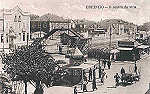 SN - Portugal. Espinho. O centro da villa - Editor Alberto Malva - 1910 - Dim. 14x9 cm. - Col. M. Chaby