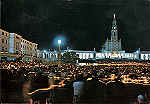 N. 216 - FTIMA - Portugal Procisso das velas - Ed. Centro de Caridade "Nossa Sr do Perptuo Socorro, Porto - S/D - Dimenses: 14,8x10,4 cm - Col. Mrio Silva (1972)