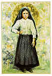 N. 616 - FTIMA (Portugal) Jacinta Marto - Ed. Misses Consolata. Apartado,5 2496 - FTIMA, Codex. PORTUGAL - S/D Dim. 10,5x15 cm.  - Col. Manuel e Ftima Bia (2009).