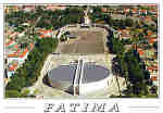 N. 639 - FTIMA (Portugal) Panorama areo - Ed. Misses Consolata. Apartado,5 2496-FTIMA, Codex. PORTUGAL - S/D Dim. 14,9x10,5 cm.  - Col. Manuel e Ftima Bia (2009).