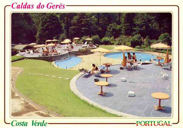 N. 245 - CALDAS DO GERS Costa Verde PORTUGAL - Edio Francisco Ms, Ld 4931155 Amadora - S/D - Dimenses: 14,9x10,5 cm. - Col. Manuel Bia.