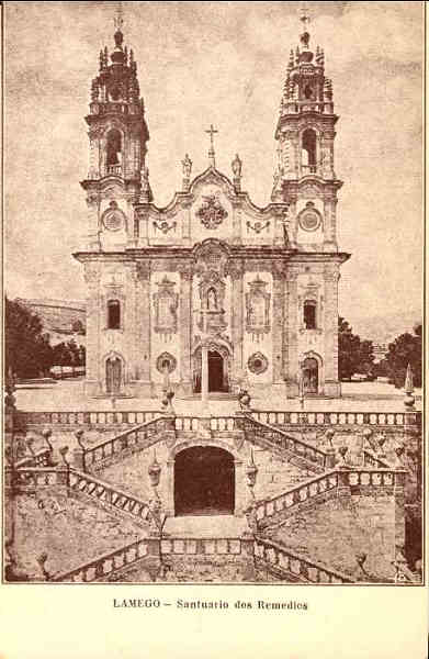 S/N - Lamego-Santuario dos Remedios - Edio Manuel Queiroz - S/D - Dimenses: 9,1x14 cm. - Col. Aurlio Dinis Marta.