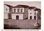 N. 24 - LEIRIA Antiga Casa da Cmara, Cadeia e Pelourinho na Praa (Desenho talvez de Tito Larcher) - Editor: Comissao Cultural das Obras sociais do Pessoal da Cmara Municipal de Leiria - Dimenses: 14x10 cm. - Col. R. Gaspar.