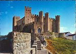 N 341 - OBIDOS-Portugal - Castelo e Pousada - Ed. Supercor, Ancora, Distr. por RAN, Lx - SD - Dim. 148x104 mm - Col. Graa Maia