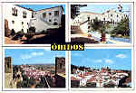 N 1033 - OBIDOS.  Aspectos Tpicos - Edio Centro de Caridade de Nossa Snra do Perptuo Socorro - SD - Dim. 15,4x10,5 cm - Col. A. Monge da Silva