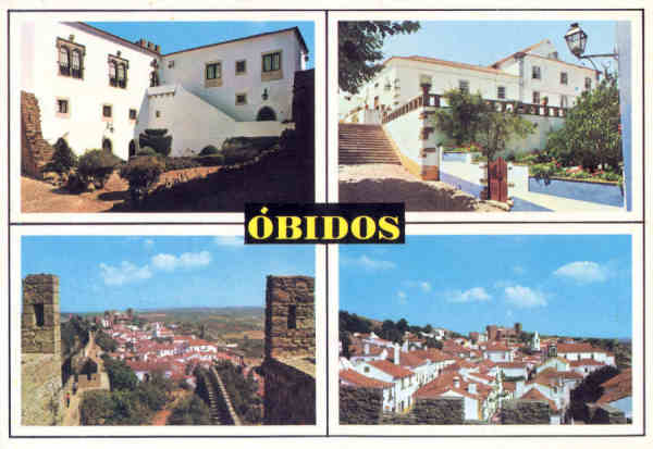 N 1033 - OBIDOS.  Aspectos Tpicos - Edio Centro de Caridade de Nossa Snra do Perptuo Socorro - SD - Dim. 15,4x10,5 cm - Col. A. Monge da Silva