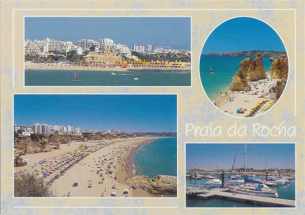 N 314 - Praia da Rocha - Foto. Michael Howard - - Editor omitido - SD - Dim. 14,8x10,4 cm - Col. M. Soares Lopes.