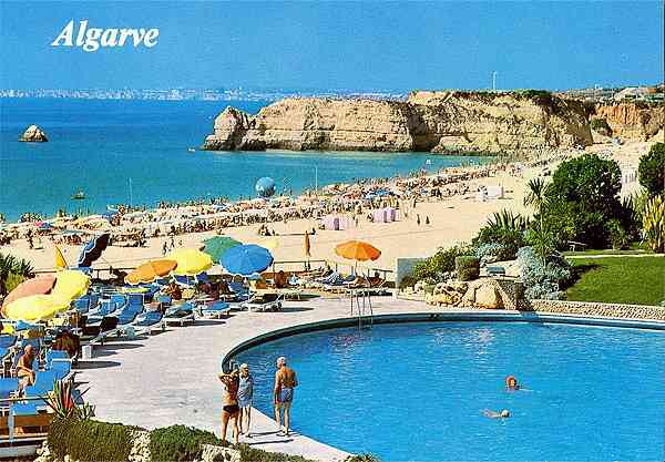 N. 1330 - Praia da Rocha-Algarve - Edio Foto-Vista, Lda Apartado 1-8400 Algarve Tel. (082) 57385 -  S/D - Dimenses: 14,7x10,2 cm. - Col. Graa Maia