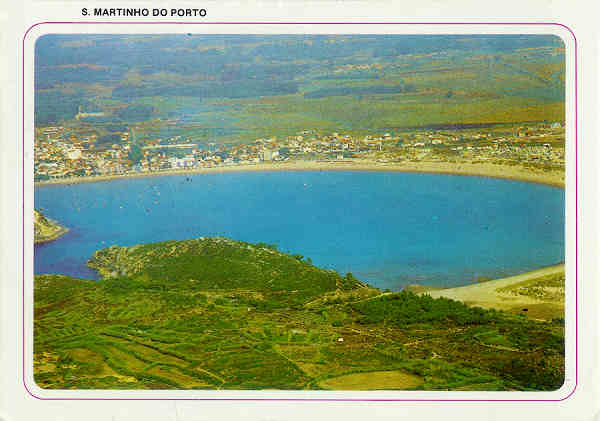 N 2500 - S. Martinho do Porto - Edies ncora - SD - Circulado em 1990 - Dim. 15x10,5 cm. - Col.M. Soares Lopes.