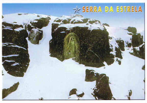 SEN - 0003 SERRA DA ESTRELA (PARQUE NATURAL) Beira Alta PORTUGAL  Nossa Senhora da Estrela Ed. GRAFIPOST - Editores e Artes Grficas,Lda - TEL.: 214342080 FILIAL-LOUL - 2006 - Dim. 15x10,5 cm - Col. Manuel Bia (2010)