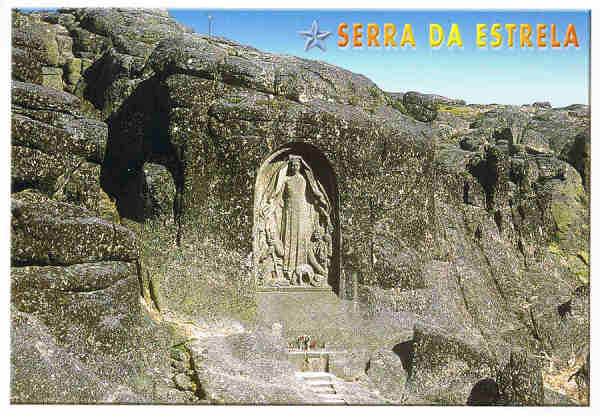 SEV-0015 - SERRA DA ESTRELA (PARQUE NATURAL) Beira Alta PORTUGAL  Nossa Senhora da Boa Estrela - Ed. GRAFIPOST - Editores e Artes Grficas,Lda - TEL. 214342080 FILIAL-LOUL - 2006 - Dim. 15x10,5 cm - Col. Manuel Bia (2010)