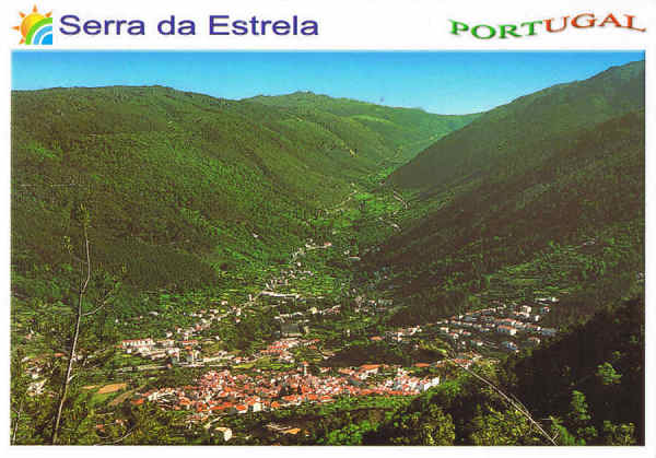 063- SEV-0041 SERRA DA ESTRELA (PARQUE NATURAL) Beira Alta PORTUGAL Manteigas e Vale Glaciar do Zzere - Ed. ATLANTICPOST Fotografia Paisagstica e Distribuio de Artigos de Papelaria, Lda  - Tel.: +351 214342080 LOUL-Tel.: +351 289413843 MADEIRA-Tel.: +351 291795068 - 2006 - Dim. 15x10,5 cm - Col. Manuel Bia (2010).