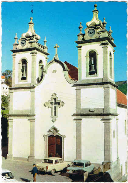 071- N. 717 - MANTEIGAS. Portugal. Igreja de S. Maria - Ed. SUPERCOR Portugal Turstico Dist. por RAN - LISBOA R. Da Quintinha 70 B - tel. 690.192-661.514 Made in Italy - SD - Dim. 10,4x14,9 cm - Col. Manuel Bia