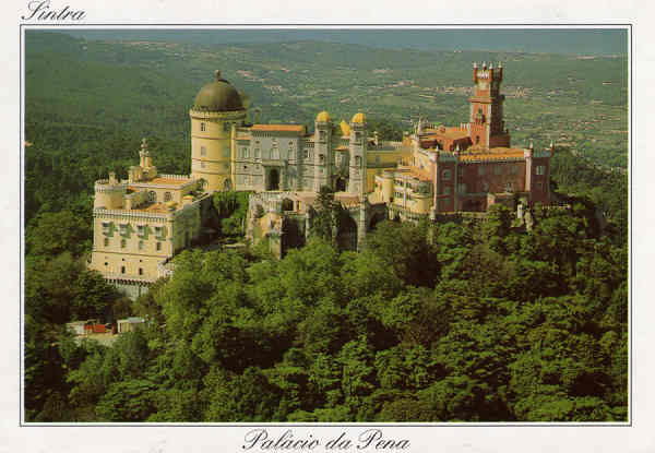 N. 1326 - SINTRA - Palcio Nacional da Pena - Ed. Dulia - SD - Dim._15x10,5 cm - Col. Mrio Silva